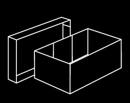 Shelf Box packaging template